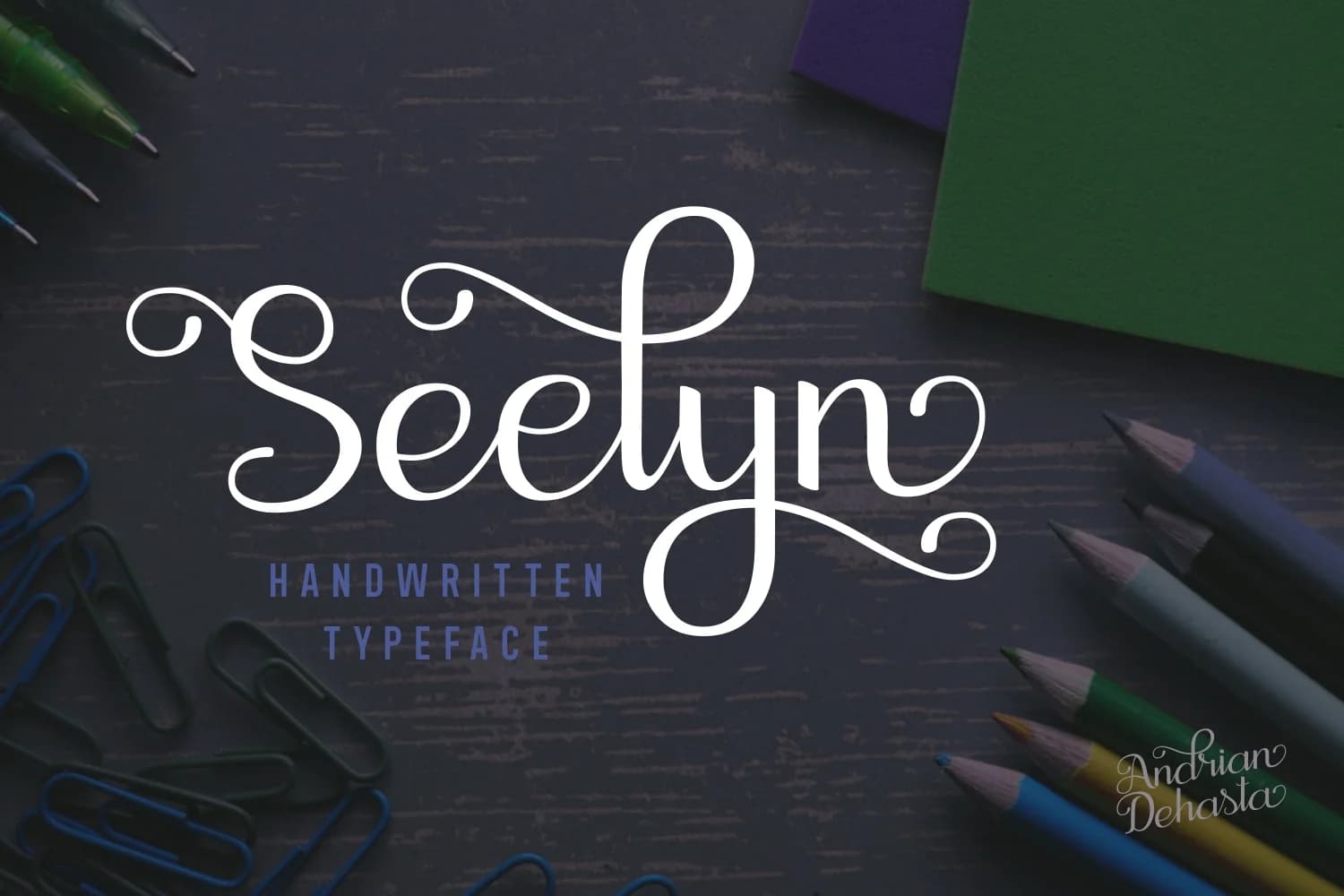 Seelyn Font by Andrian Dehasta — Script Handwritten Font
