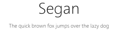 Segan by Rodney Rogers — Sans Serif Font — thumbnail 1