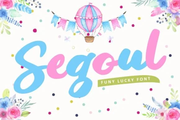 Segoul Font by Vunira — Script Handwritten Font