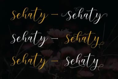 Sehaty Font by MJB Letters — Script Handwritten Font — thumbnail 2