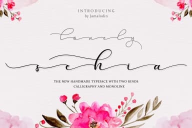 Sehia Script Font by Jamalodin — Script Handwritten Font — thumbnail 1