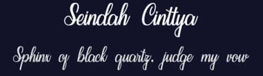 Seindah Cinttya by StringLabs Creative Studio — Script Handwritten Font — thumbnail 2