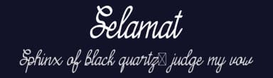 Selamat by Amru ID — Script Handwritten Font — thumbnail 2