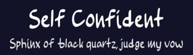Self Confident by Origin Type — Script Handwritten Font — thumbnail 2