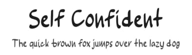 Self Confident by Origin Type — Script Handwritten Font — thumbnail 1