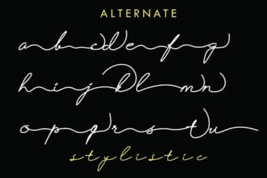 Selfiana Tre Font by Sutype — Script Handwritten Font — thumbnail 9