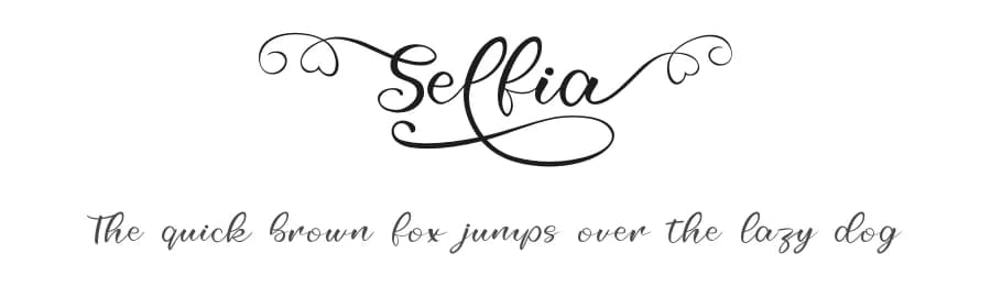 Selfila by Skiiller Studio — Script Handwritten Font