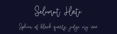 Selimut Hati by Balpirick Studio — Script Handwritten Font — thumbnail 2