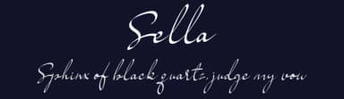 Sella by zulkhairilettering — Script Handwritten Font — thumbnail 2