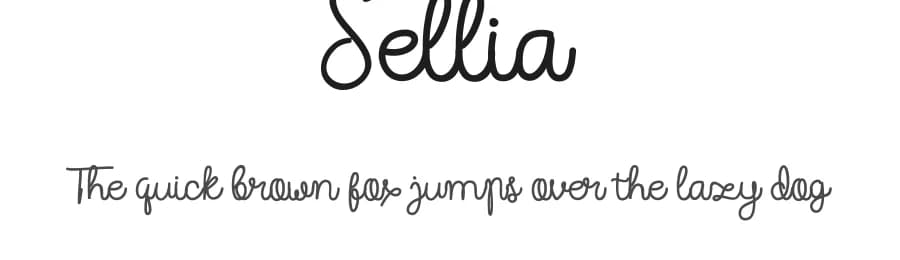 Sellia by Mozyen Studio — Script Handwritten Font