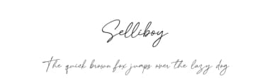 Selliboy by Gede Sugiantara — Script Handwritten Font — thumbnail 1