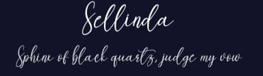 Sellinda by Scratchones — Script Handwritten Font — thumbnail 2