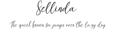 Sellinda by Scratchones — Script Handwritten Font — thumbnail 1
