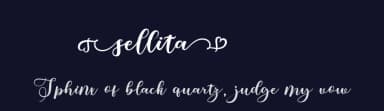 Sellita by Bexxtype — Script Handwritten Font — thumbnail 2