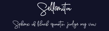 Sellomita by Letternun — Script Handwritten Font — thumbnail 2