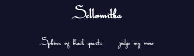 Sellomitha by yuliusparyadi.id — Script Handwritten Font — thumbnail 2