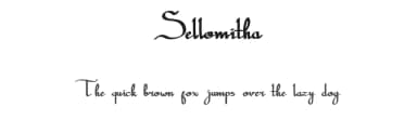 Sellomitha by yuliusparyadi.id — Script Handwritten Font — thumbnail 1