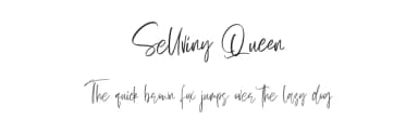 Sellviny Queen by StringLabs Creative Studio — Script Handwritten Font — thumbnail 1