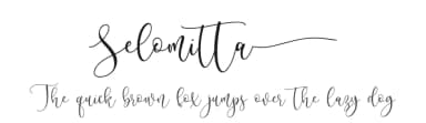 Selomitta by Abo Daniel Studio — Script Handwritten Font — thumbnail 1
