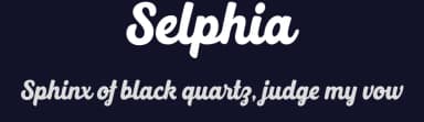 Selphia by Get Studio — Script Handwritten Font — thumbnail 2