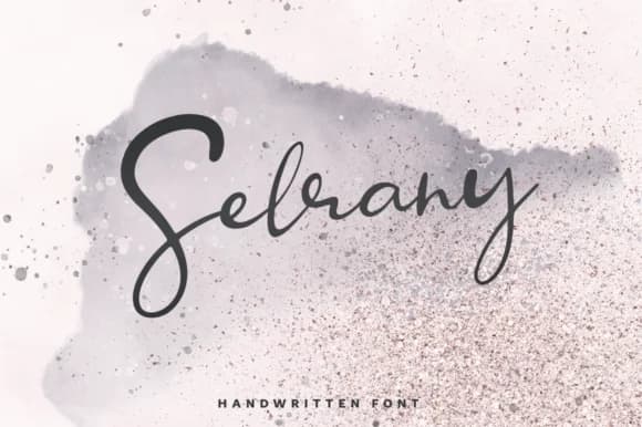 Selrany Font by Pasha Larin — Script Handwritten Font