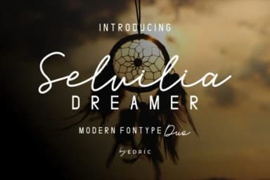 Selvilia Dreamer Font by EdricStudio — Script Handwritten Font — thumbnail 1