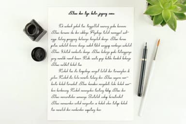 Semanggi Font by Patuh Karya — Script Handwritten Font — thumbnail 4