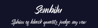 Sembilu by Typotopia Studio — Script Handwritten Font — thumbnail 2