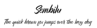 Sembilu by Typotopia Studio — Script Handwritten Font — thumbnail 1
