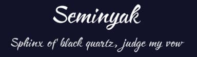 Seminyak by Omaikraf Studio — Script Handwritten Font — thumbnail 2