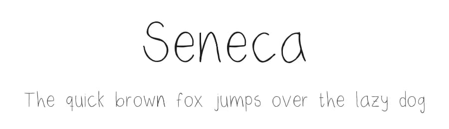 Seneca by D; Jov — Script Handwritten Font — preview 1