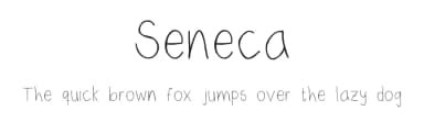 Seneca by D; Jov — Script Handwritten Font — thumbnail 1
