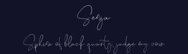Senja by Integritype Studio — Script Handwritten Font — thumbnail 2