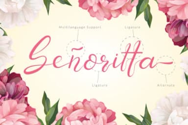 Senoritta Font by Naharstd — Script Handwritten Font — thumbnail 2