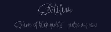 Sentilum by Maulana Creative — Script Handwritten Font — thumbnail 2