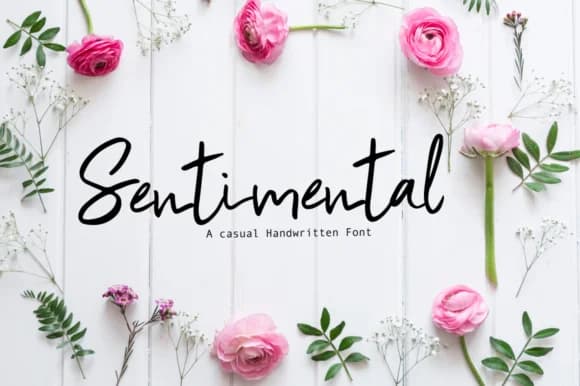 Sentimental Font by Studio_Art — Script Handwritten Font