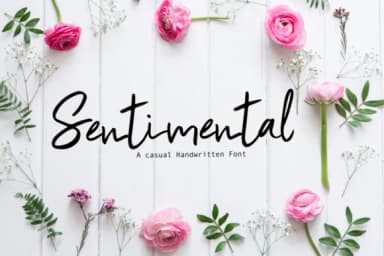 Sentimental Font by Studio_Art — Script Handwritten Font — thumbnail 1