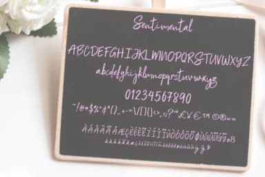 Sentimental Font by Studio_Art — Script Handwritten Font — thumbnail 8