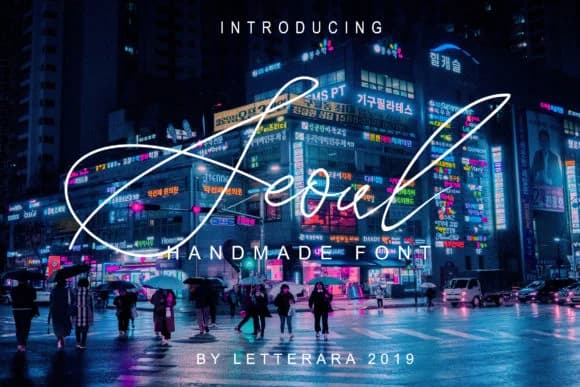 Seoul Family Font by thomasaradea — Script Handwritten Font — preview 1