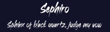 Sephiro by Omotu Studio — Script Handwritten Font — thumbnail 2