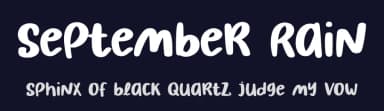 September Rain by Phantom Studio — Script Handwritten Font — thumbnail 2
