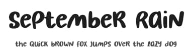 September Rain by Phantom Studio — Script Handwritten Font — thumbnail 1
