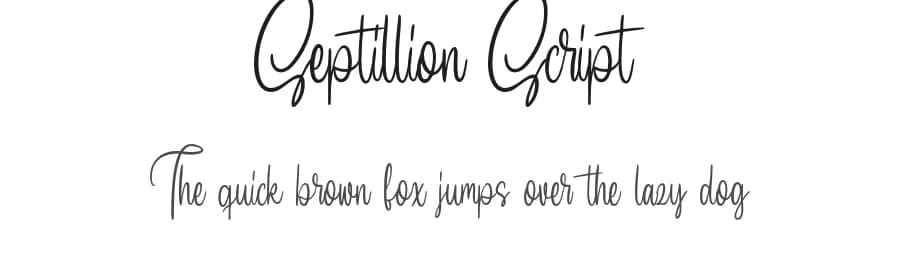 Septillion Script by Colative Studio — Script Handwritten Font