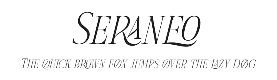Seraneo by Letterena Studios — Serif Font