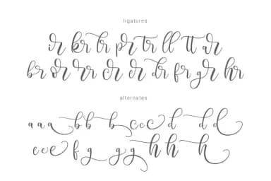 Serangkai Font by Thirtypath — Script Handwritten Font — thumbnail 6