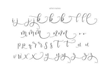 Serangkai Font by Thirtypath — Script Handwritten Font — thumbnail 7