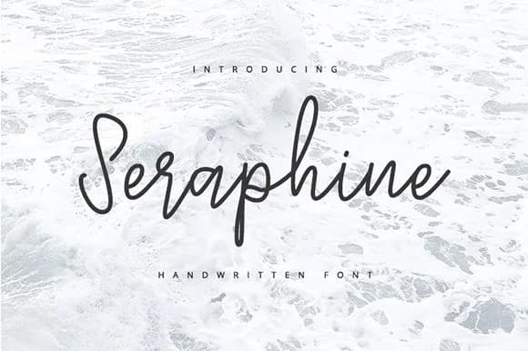 Seraphine Font by Justlett — Script Handwritten Font