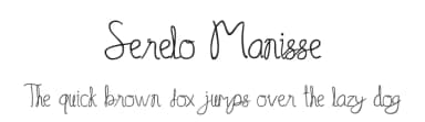 Serelo Manisse by Oreon Studio — Script Handwritten Font — thumbnail 1