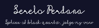 Serelo Perdana by Oreon Studio — Script Handwritten Font — thumbnail 2