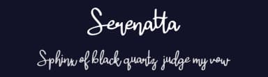 Serenatta by Katario Studio — Script Handwritten Font — thumbnail 2